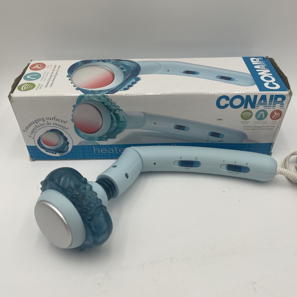 Conair WM200 Body Benefits Heated Body-Flex Massager TESTED WORKS
